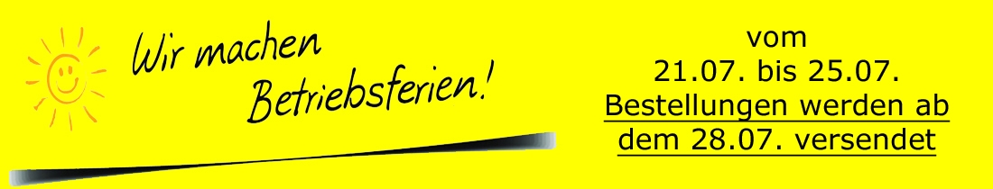 Betriebsferien