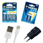 Batterien u. Handyzubehör