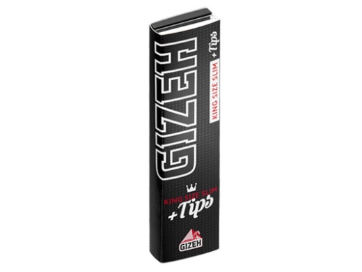 Gizeh Black® King Size Slim + Tips