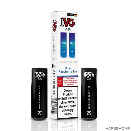 IVG 2400 Pods - Blue Raspberry Ice