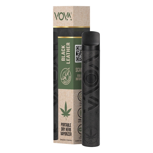 VOVA Vaporizer Black Leather