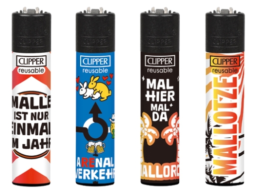 Clipper Feuerzeug Mallotze