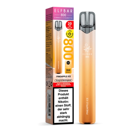 Elfbar 800 -20mg- Pineapple Ice