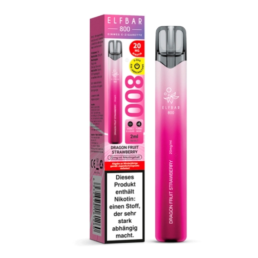 Elfbar 800 -20mg- Dragon Fruit Strawberry