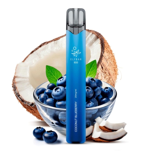 Elfbar 800 -20mg- Coconut Blueberry