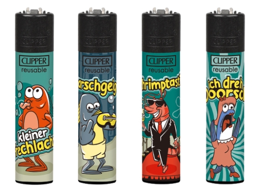 Clipper Feuerzeug Frechlachs