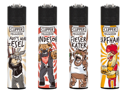 Clipper Feuerzeug Stadtasikanten