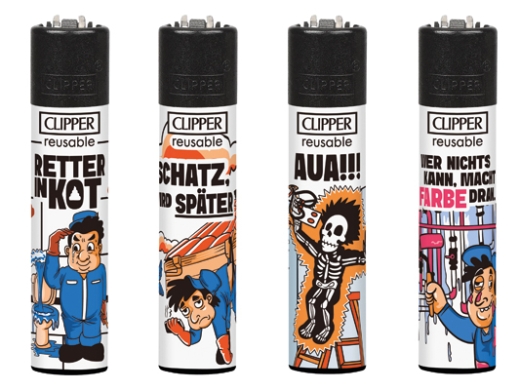 Clipper Feuerzeug Handwerker 3