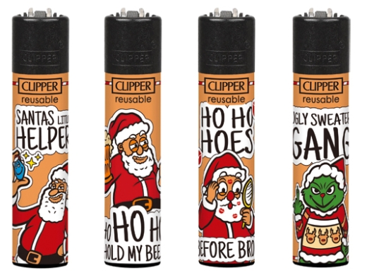 Clipper Feuerzeug Santa Claus