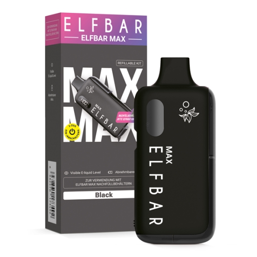 ELFBAR MAX Akkuträger - Black
