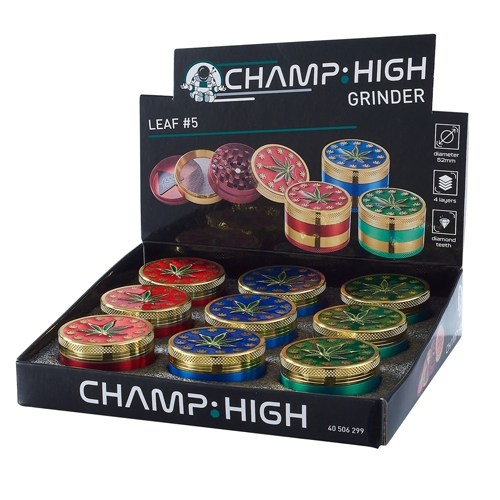 Grinder Display Metall Leaf-Diamond Ø 52mm