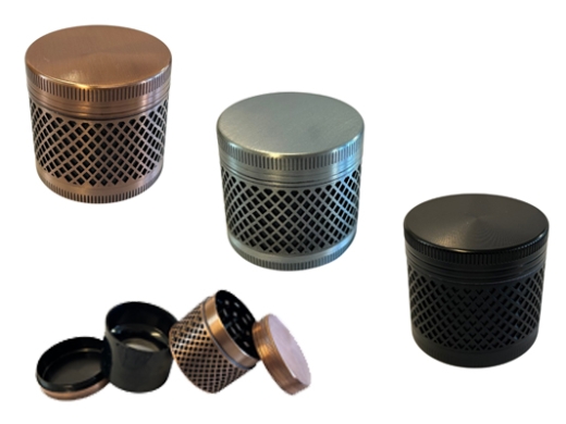 Grinder Display Metall Lochblech Ø 40mm