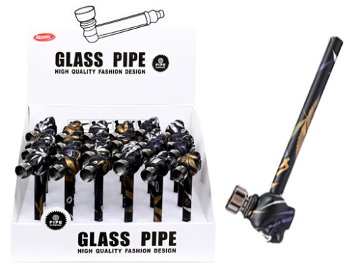 Tabakpfeife Glas Skull Head