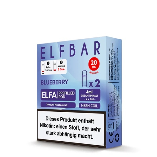 ELFA Pods 20mg Blueberry