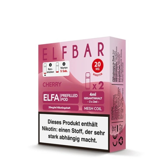 ELFA Pods 20mg Cherry