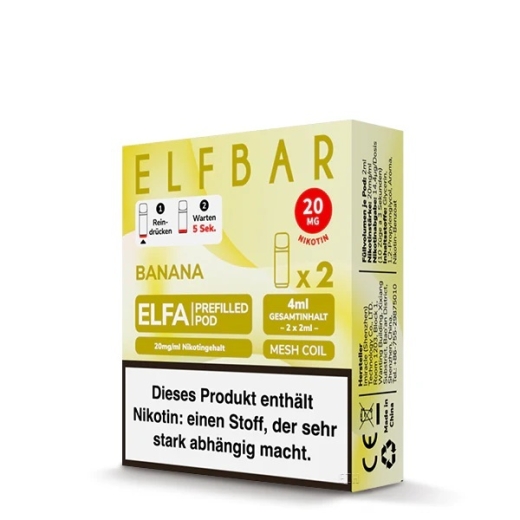 ELFA Pods 20mg Banana