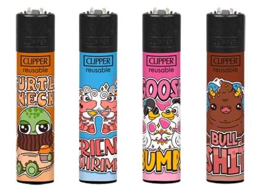 Clipper Feuerzeug Friendshrimp