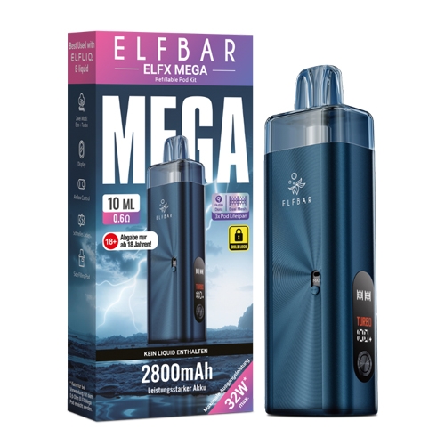 ELFX MEGA Refillable Kit -Navy-