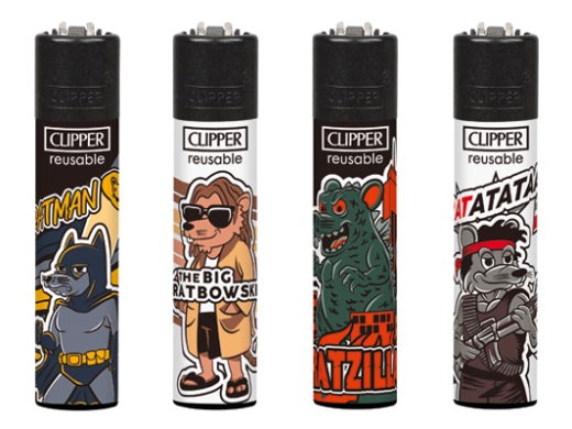Clipper Feuerzeug Rats of Fame