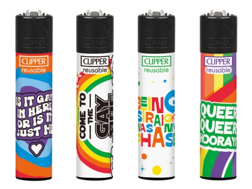 Clipper Feuerzeug Pride 2