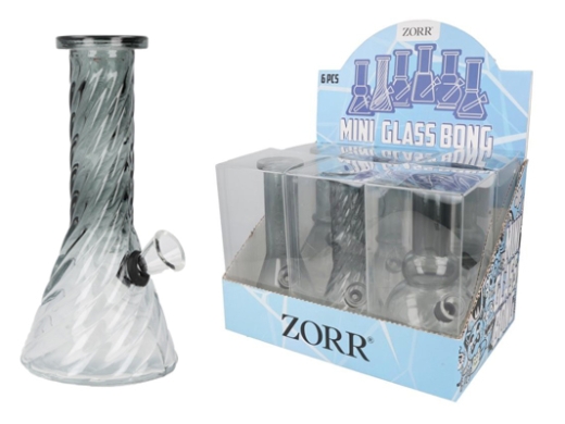 Mini Glasbong 15cm hoch