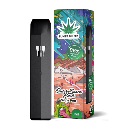 Bunte Blüte Outer Space Kush