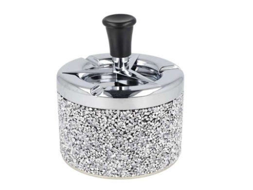 Ascher 09 cm Glitter silber