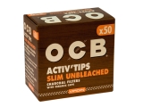 OCB Activ’Tips Slim Unbleached 7mm OCB Activ’Tips Slim Unbleached 7mm