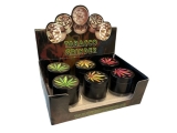 Grinder Display Metall Hemp Leaf Ø 40mm