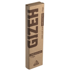 Gizeh Unbleached King Size Slim + Tips