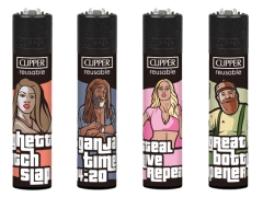Clipper Feuerzeug Steal Drive Repeat