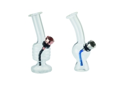 Mini Glasbong 12,5cm hoch