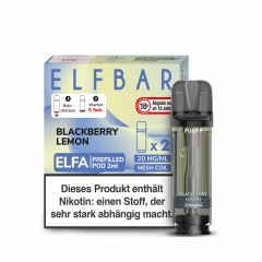 ELFA Pods 20mg Blackberry Lemon