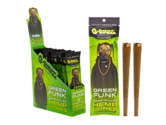G-Rollz Hemp Cones Green Funk