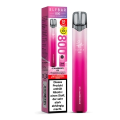 Elfbar 800 -20mg- Strawberry Ice