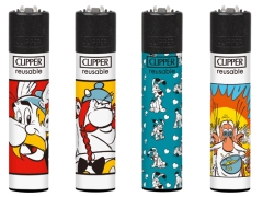 Clipper Feuerzeug Asterix & Obelix