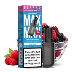 ELFBAR MAX Refill Pod 20mg - Tripple Berries