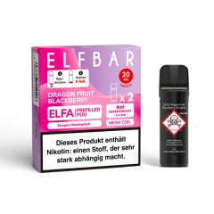 ELFA Pods 20mg Dragon Fruit Blackberry