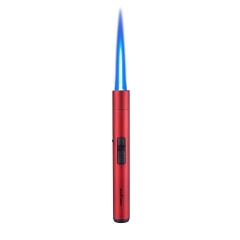 Silver Match Stab Metall Jetflame Red