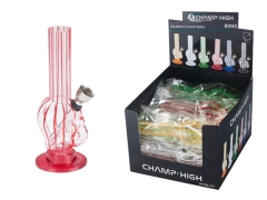 Mini Glas/Acrylbong 15cm hoch