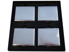 Etui Display Metall 20er chrom